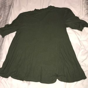 hunter green tunic tee💚